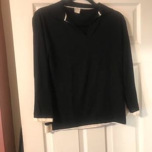 Italian made collared blouse
